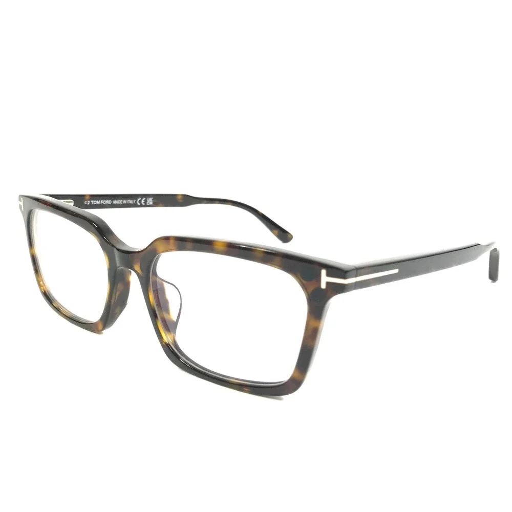 Tom Ford Eyeglasses Frames TF6153-D-B 052 Asian Fit w Magnetic Clip-on 57-19-150